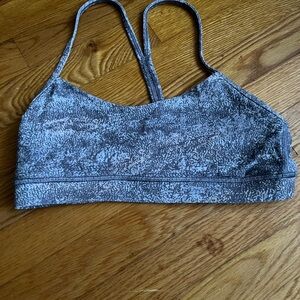 Lululemon Athletica Blue Textured Sports Bra